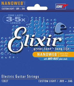 Elixir 12027 9-46 Nanoweb Custom Light