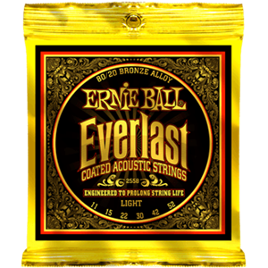 ERNIE BALL 2558 Everlast Coated 80/20 Bronze light 11-52