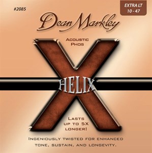 DEAN MARKLEY 2085 Helix Phoshor Bronze extra light 10-47