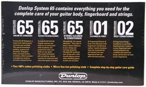 Набор Dunlop 6500 System 65 Guitar Maintenance Kit по уходу за гитарой - фото 6804