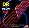 DR NEON Red Acoustic NRA-11