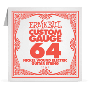 Отдельная струна 64 Ernie Ball для электрогитары