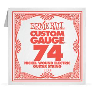 Отдельная струна 74 Ernie Ball для электрогитары