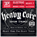 10-60 Dunlop Heavy Core 7-string Nickel Wound